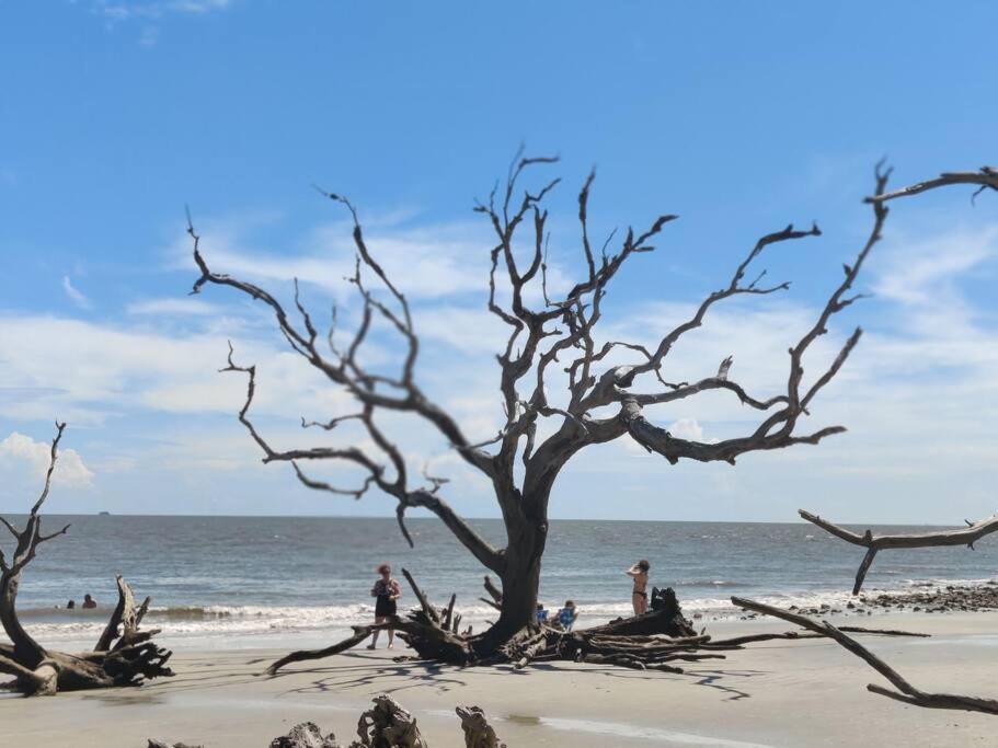 Villa Jekyll Island House/ Kellys On The Coast /King Bed Exterior foto